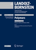 Cover: Part 3: Mechanical and Thermomechanical Properties of Polymers - Springer