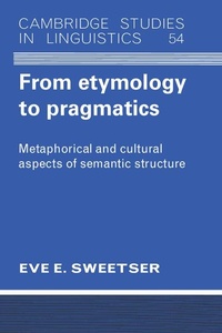 Abbildung von: From Etymology to Pragmatics - Cambridge University Press