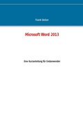 Cover: Microsoft Word 2013 - BoD - Books on Demand