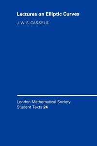 Abbildung von: LMSST: 24 Lectures on Elliptic Curves - Cambridge University Press