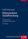 Bild: Rekonstruktive Sozialforschung - UTB
