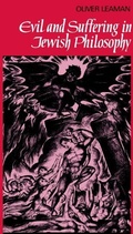 Cover: Evil and Suffering in Jewish Philosophy - Cambridge University Press