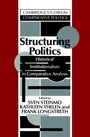 Cover: Structuring Politics - Cambridge University Press