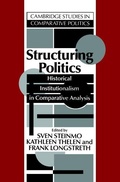 Cover: Structuring Politics - Cambridge University Press