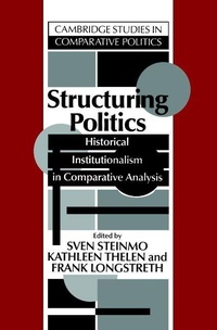 Enlarge image Cover: Structuring Politics - Cambridge University Press