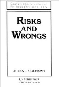 Enlarge image Cover: Risks and Wrongs - Cambridge University Press