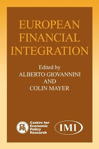 Enlarge image Cover: European Financial Integration - Cambridge University Press