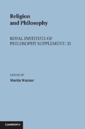Cover: Religion and Philosophy - Cambridge University Press