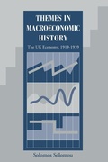 Cover: Themes in Macroeconomic History - Cambridge University Press