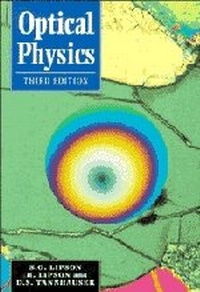 Enlarge image Cover: Optical Physics - Cambridge University Press