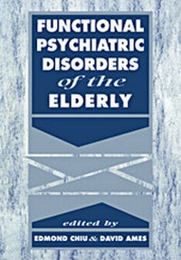 Enlarge image Cover: Functional Psychiatric Disorders of the Elderly - Cambridge University Press