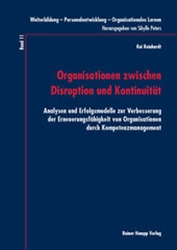 Abbildung von: Organisationen zwischen Disruption und Kontinuität - Edition Rainer Hampp