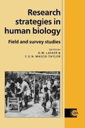 Cover: Research Strategies in Human Biology - Cambridge University Press
