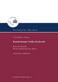 Cover: Brandenburger Antike-Denkwerk - Universit&auml;tsverlag Potsdam