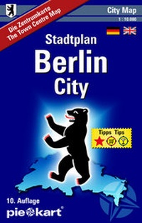 Abbildung von: Berlin City 1 : 10.000 Stadtplan - PIEKART