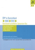 Cover: &ouml;PP in Deutschland. 2000-2010 - Bauhaus-Universit&auml;tsverlag Weimar