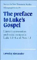 Cover: The Preface to Luke's Gospel - Cambridge University Press