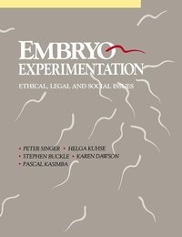 Enlarge image Cover: Embryo Experimentation - Cambridge University Press