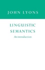 Cover: Linguistic Semantics - Cambridge University Press
