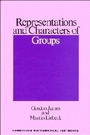 Cover: Representations and Characters of Groups - Cambridge University Press
