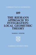 Cover: The Riemann Approach to Integration - Cambridge University Press