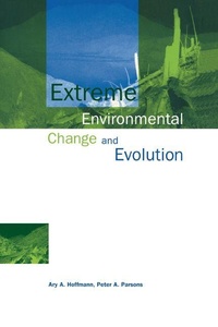Enlarge image Cover: Extreme Environmental Change and Evolution - Cambridge University Press