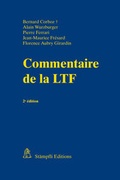 Cover: Commentaire de la LTF - St&auml;mpfli Verlag