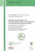 Cover: Konzepte, Anwendungen und Entwicklungstendenzen von betrieblichen Umweltinformationssystemen (BUIS) - Shaker