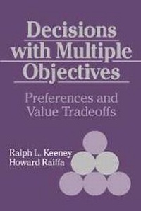 Enlarge image Cover: Decisions with Multiple Objectives - Cambridge University Press