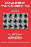 Cover: Social Choice, Welfare, and Ethics - Cambridge University Press