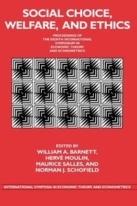 Abbildung von: Social Choice, Welfare, and Ethics - Cambridge University Press