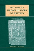 Cover: The Cambridge Urban History of Britain - Cambridge University Press