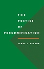 Cover: The Poetics of Personification - Cambridge University Press
