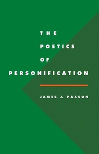 Enlarge image Cover: The Poetics of Personification - Cambridge University Press