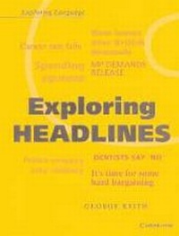 Enlarge image Cover: Exploring Headlines - Cambridge University Press