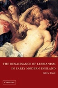 Cover: The Renaissance of Lesbianism in Early Modern England - Cambridge University Press