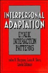 Enlarge image Cover: Interpersonal Adaptation - Cambridge University Press