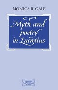 Cover: Myth and Poetry in Lucretius - Cambridge University Press