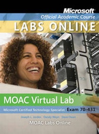 Abbildung von: Exam 70-431: MOAC Labs Online - Wiley