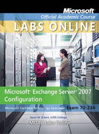 Abbildung von: Exam 70-236: MOAC Labs Online - Wiley