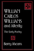 Cover: William Carlos Williams and Alterity - Cambridge University Press