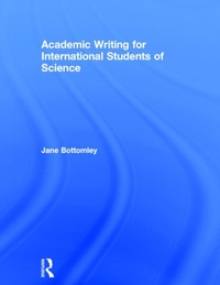 Enlarge image Cover: Academic Writing for International Students of Science - Routledge