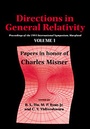 Cover: Directions in General Relativity: Volume 1 - Cambridge University Press