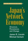 Cover: Japan's Network Economy - Cambridge University Press