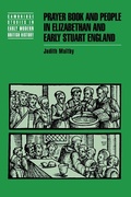 Cover: Prayer Book and People in Elizabethan and Early Stuart England - Cambridge University Press