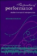 Cover: The Practice of Performance - Cambridge University Press