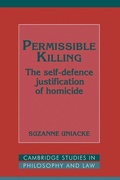 Cover: Permissible Killing - Cambridge University Press