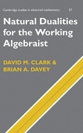 Cover: Natural Dualities for the Working Algebraist - Cambridge University Press