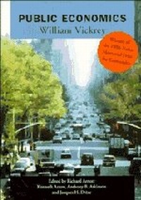 Enlarge image Cover: Public Economics - Cambridge University Press