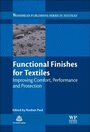 Cover: Functional Finishes for Textiles - Woodhead Publishing Ltd